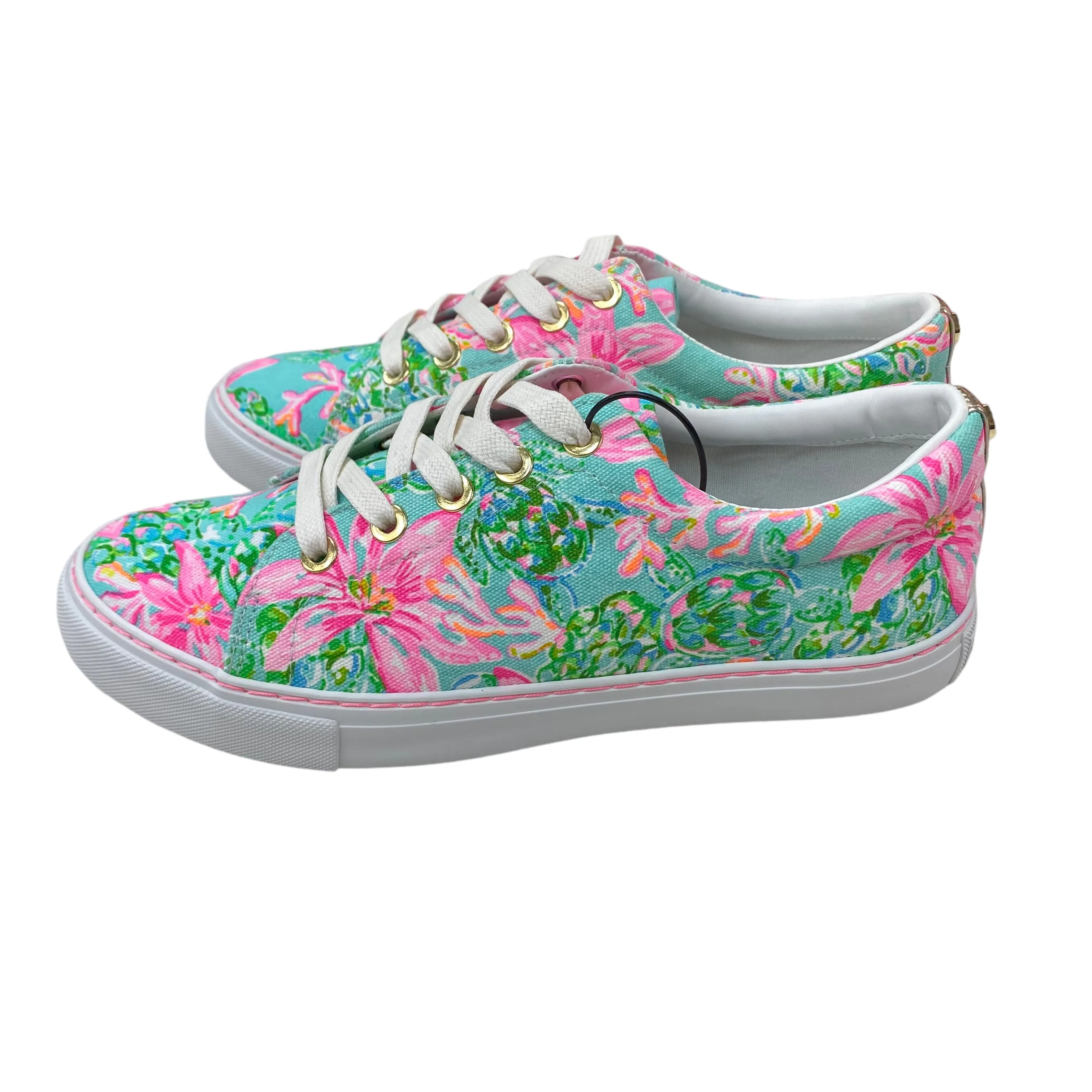 Shoes Designer By Lilly Pulitzer In Multi-colored, Size: 9