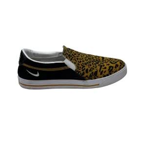 Shoes Flats By Nike In Animal Print, Size:8 nike