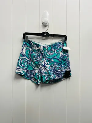 Shorts By Lilly Pulitzer In Green & White, Size: 00