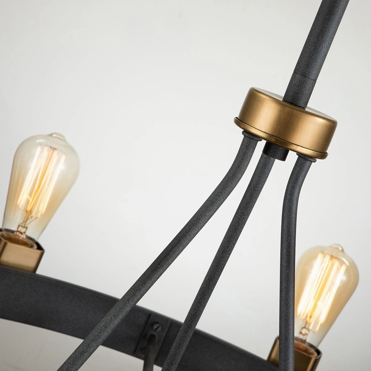 Silas 8 Light Zinc Pendant or Semi Flush Ceiling Light