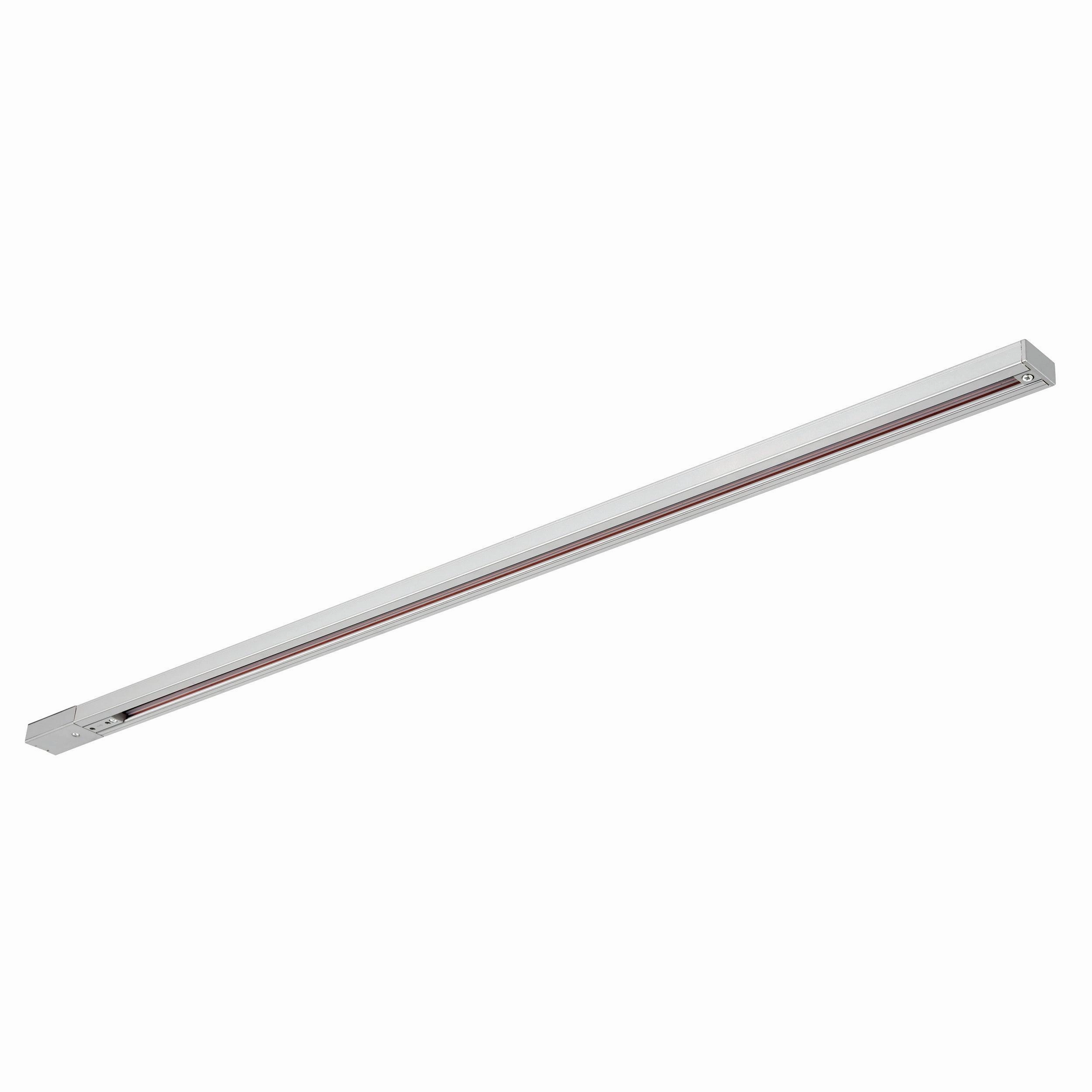 Silver 1 Meter Lighting Track weatherproof garden light