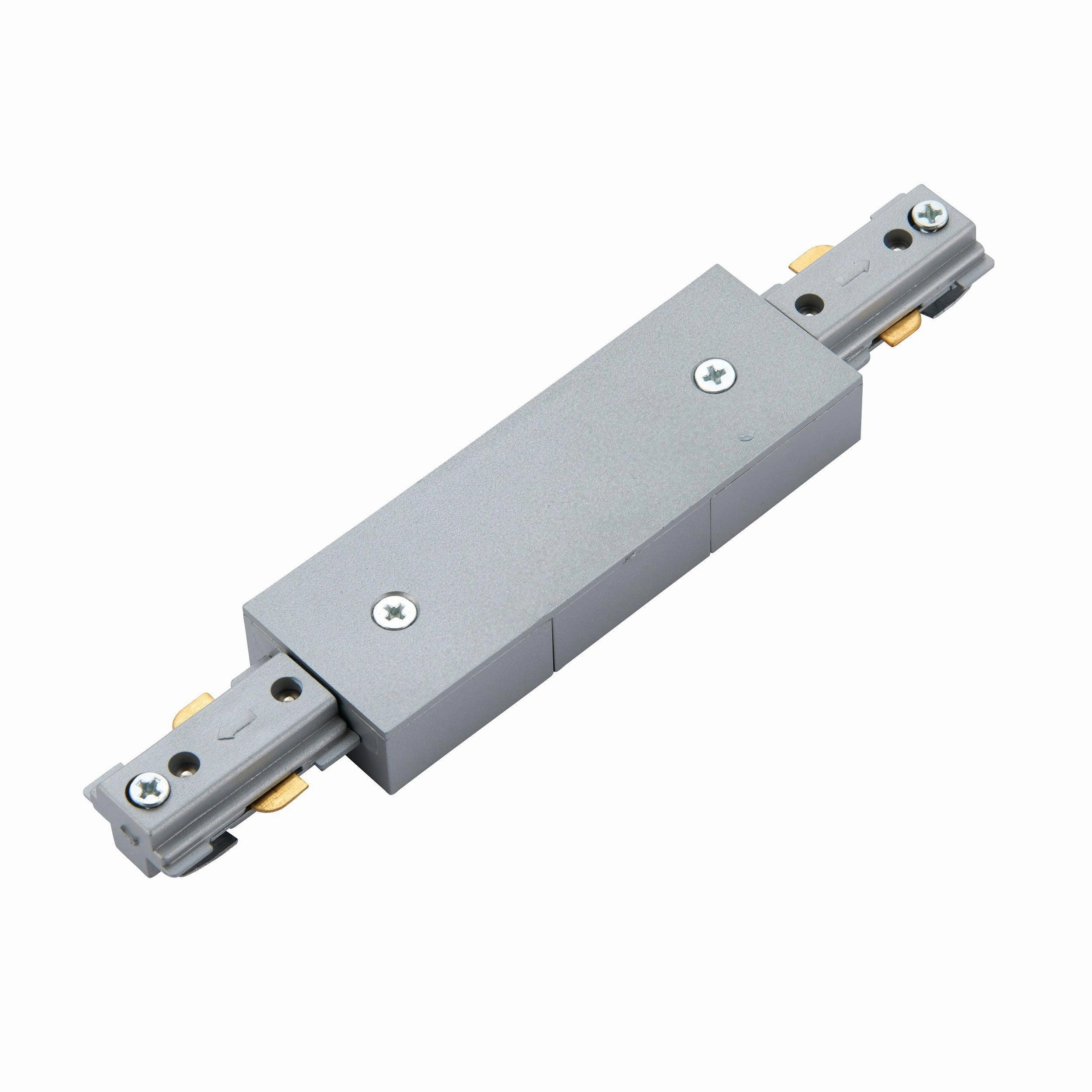 Silver Track Central Connector weatherproof garden light