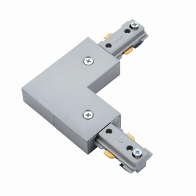 Silver Track L Connector weatherproof garden light