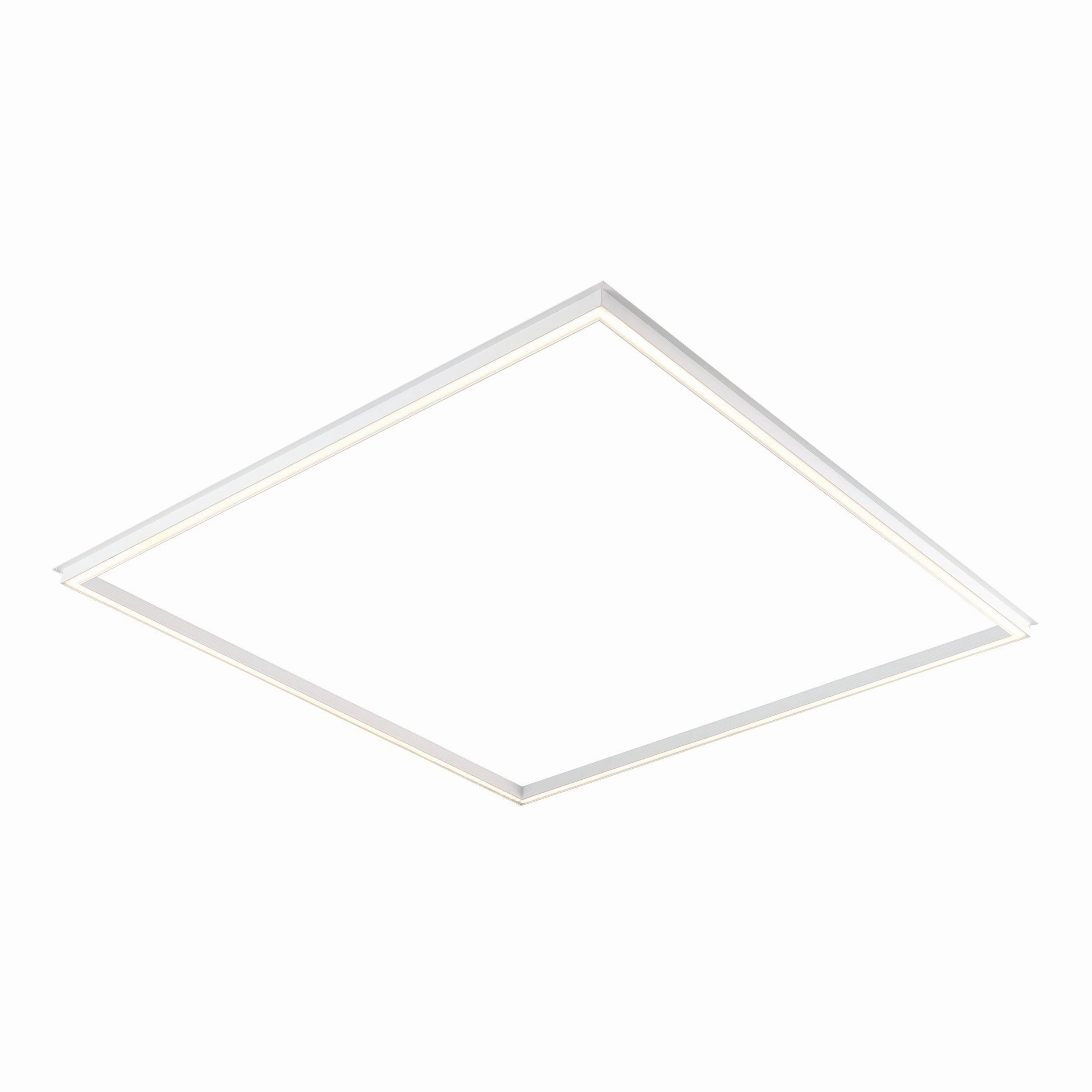 Sirio Frame Square LED Panel 40W - Cool White adjustable floor standing lamp