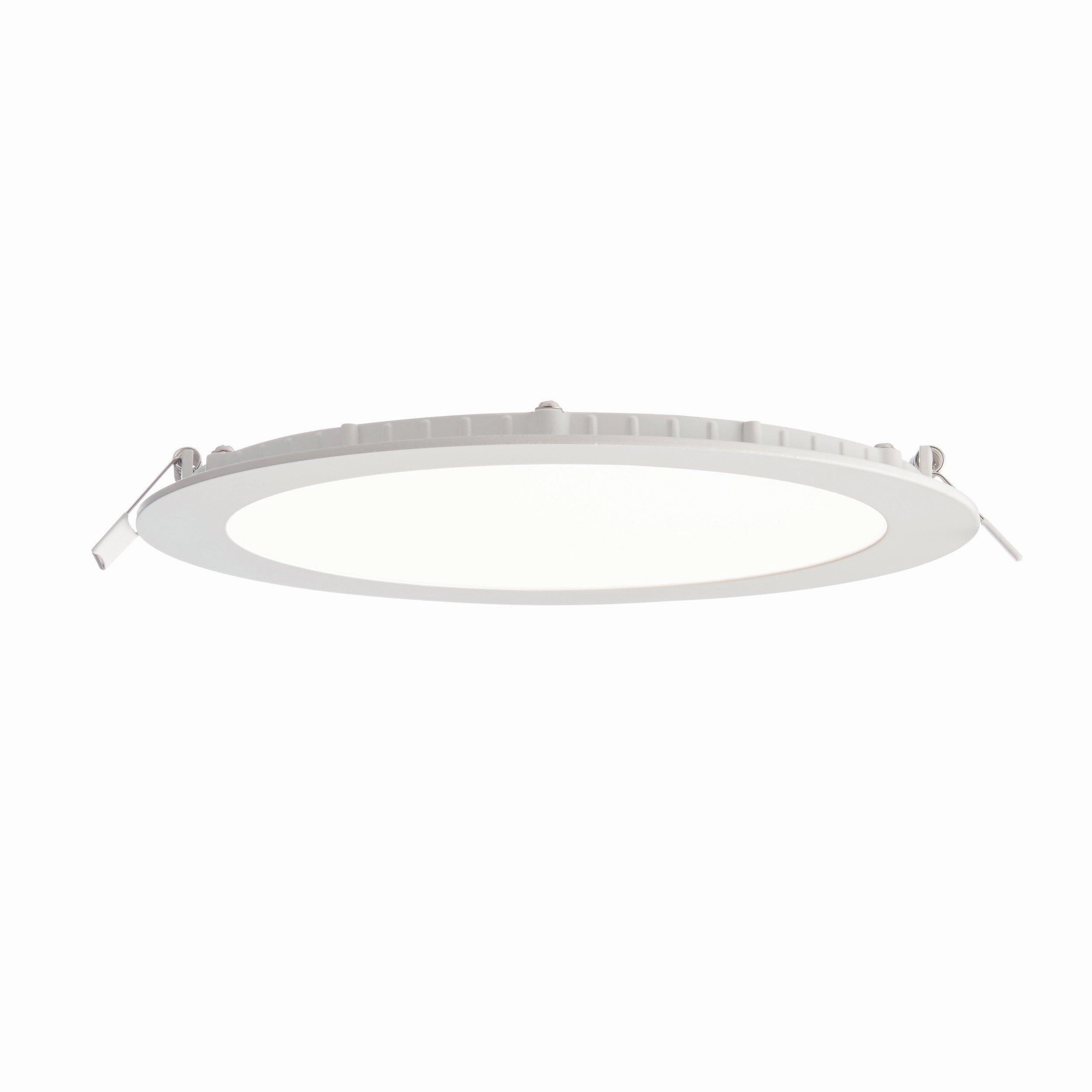 SirioDISC Cool White LED Recessed Light IP44 18W adjustable floor standing lamp