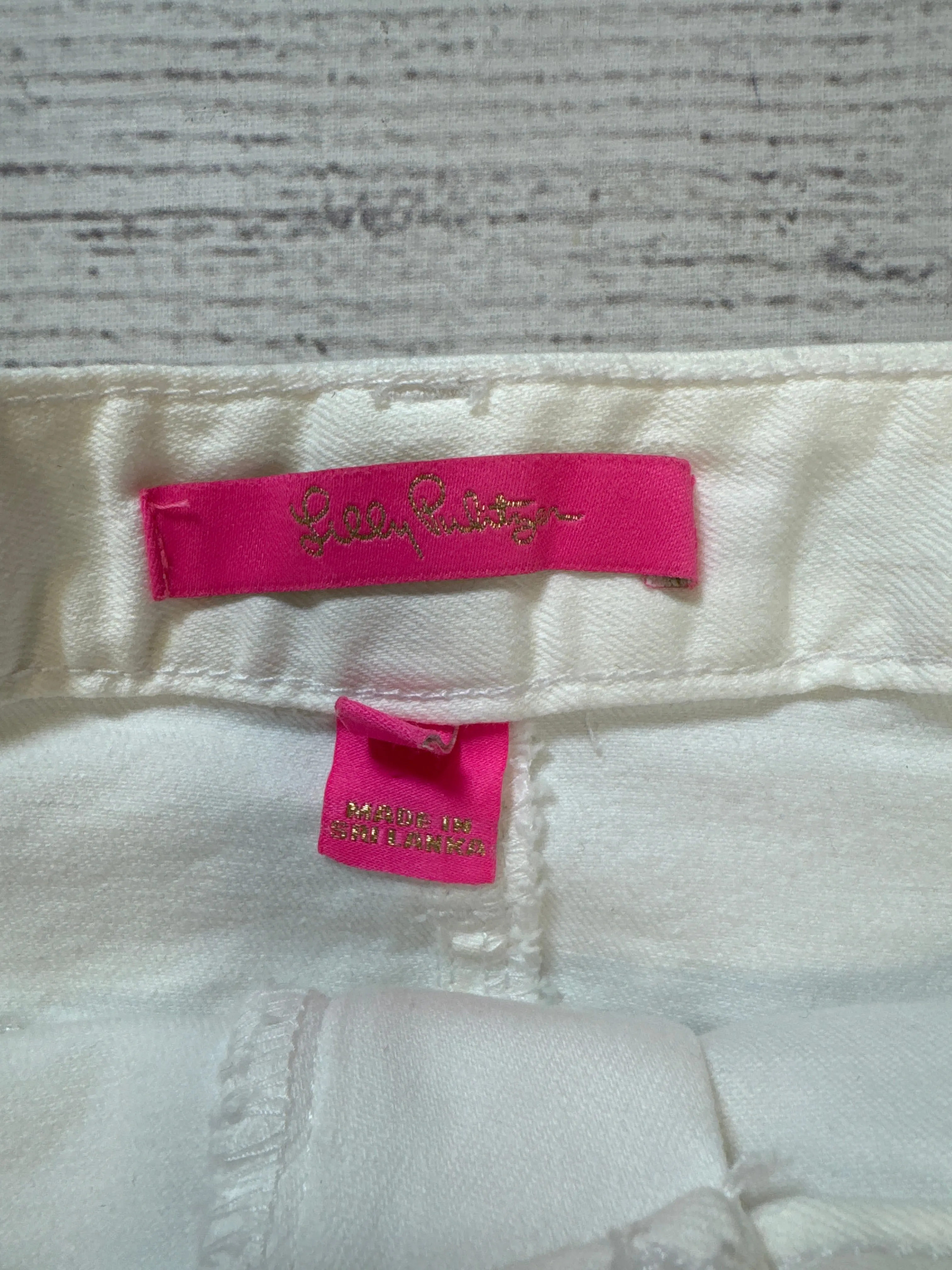Skirt Mini & Short By Lilly Pulitzer In White, Size: 4
