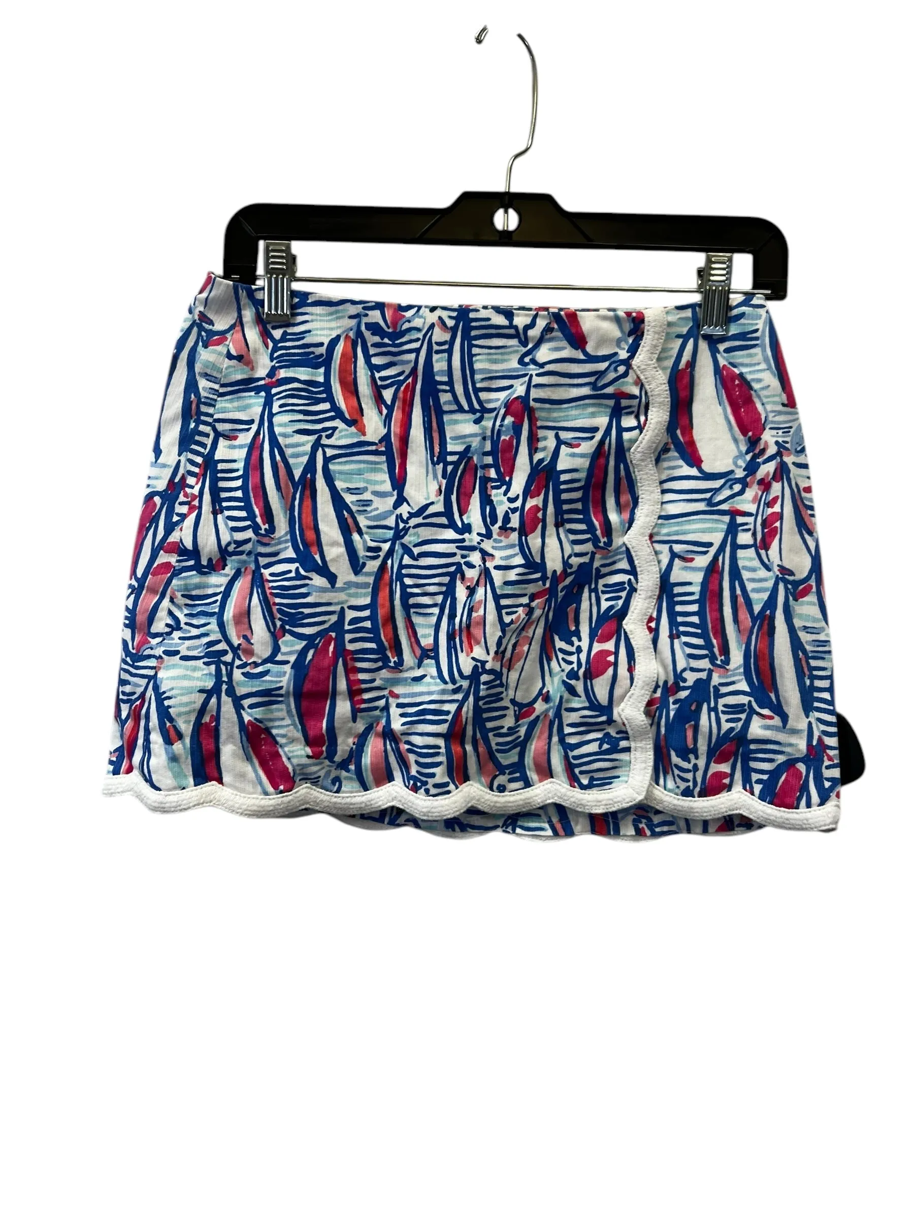 Skort By Lilly Pulitzer In Blue & Red, Size: 2