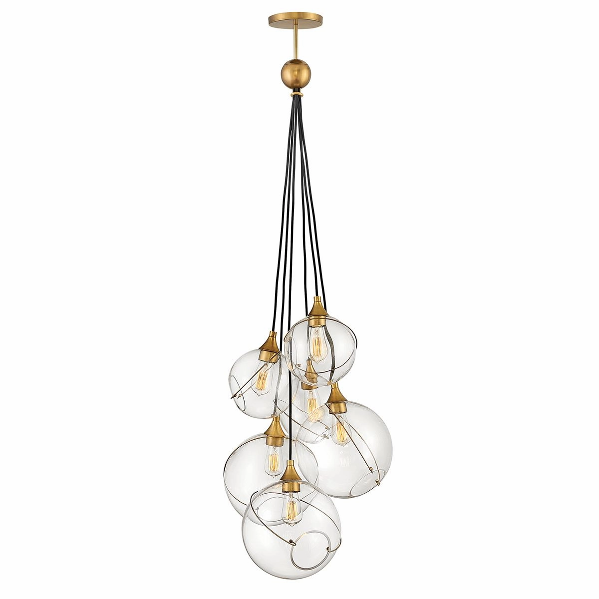 Skye 6 Light Ceiling Pendant Light flush mount ceiling fixture