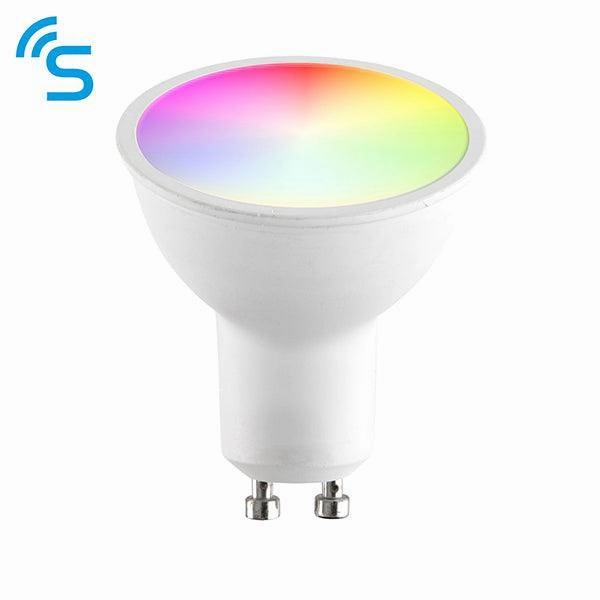 Smart GU10 Colour Changing LED Lamp Bulb RGB-CCT 5W contemporary ceiling fixture