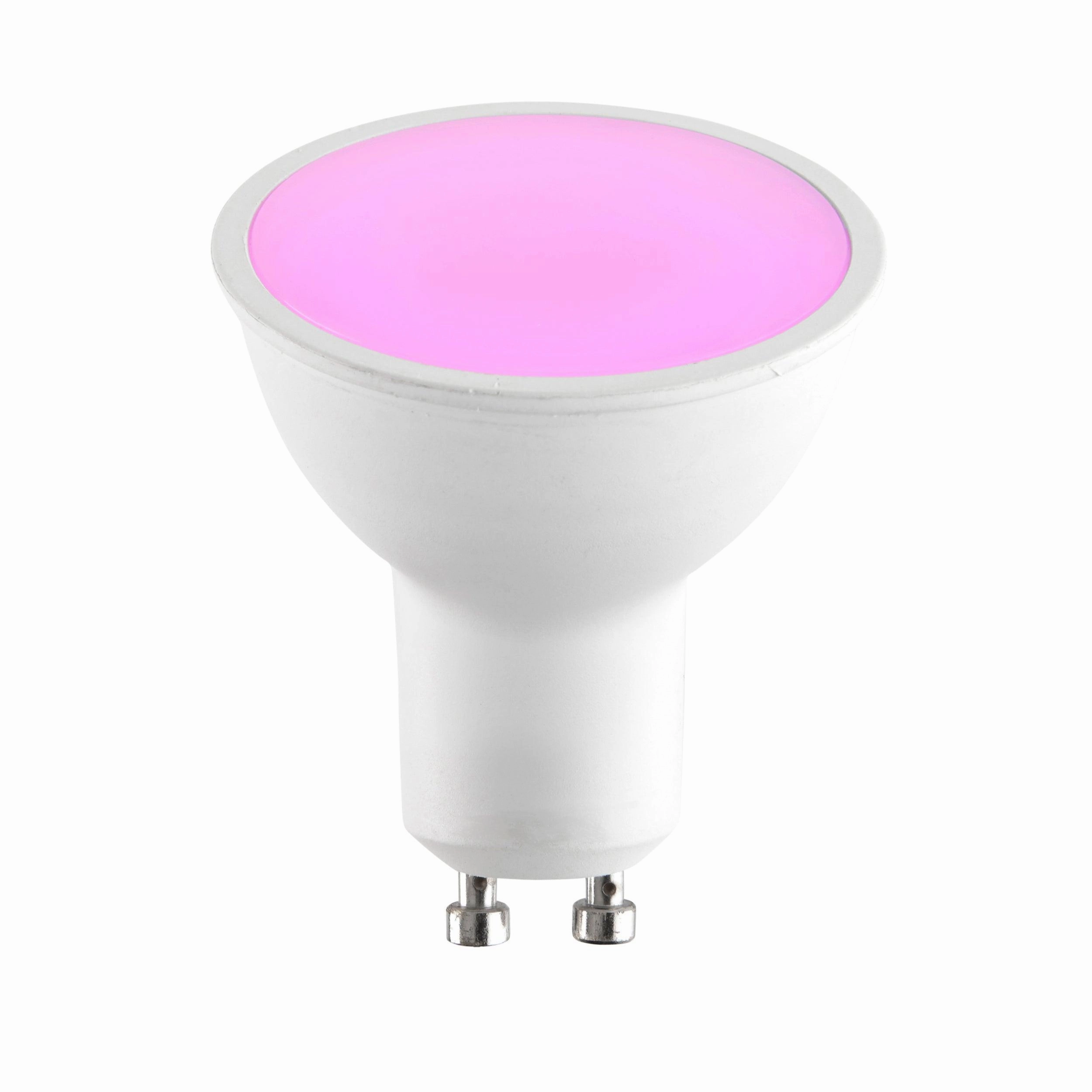 Smart GU10 Colour Changing LED Lamp Bulb RGB-CCT 5W