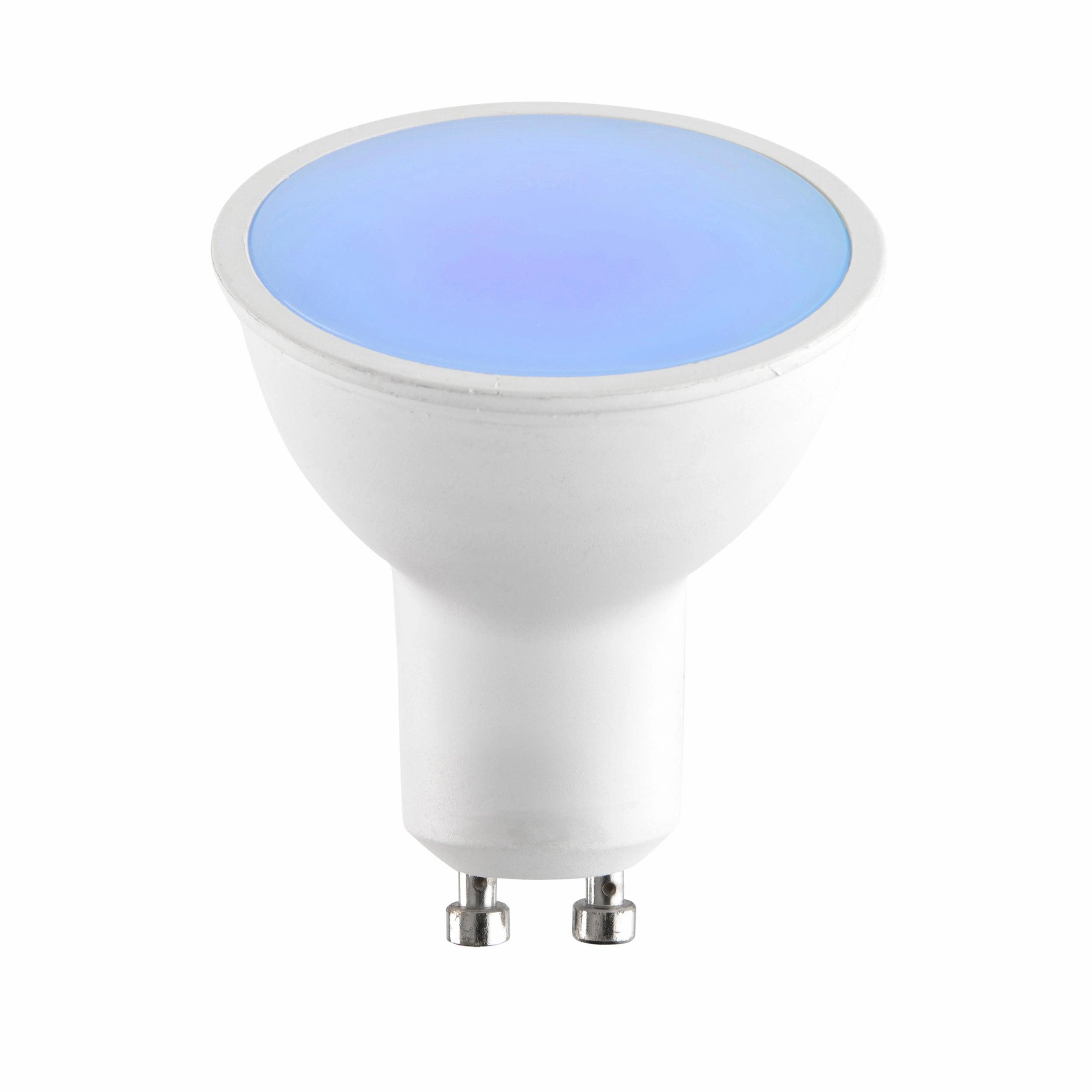 Smart GU10 Colour Changing LED Lamp Bulb RGB-CCT 5W
