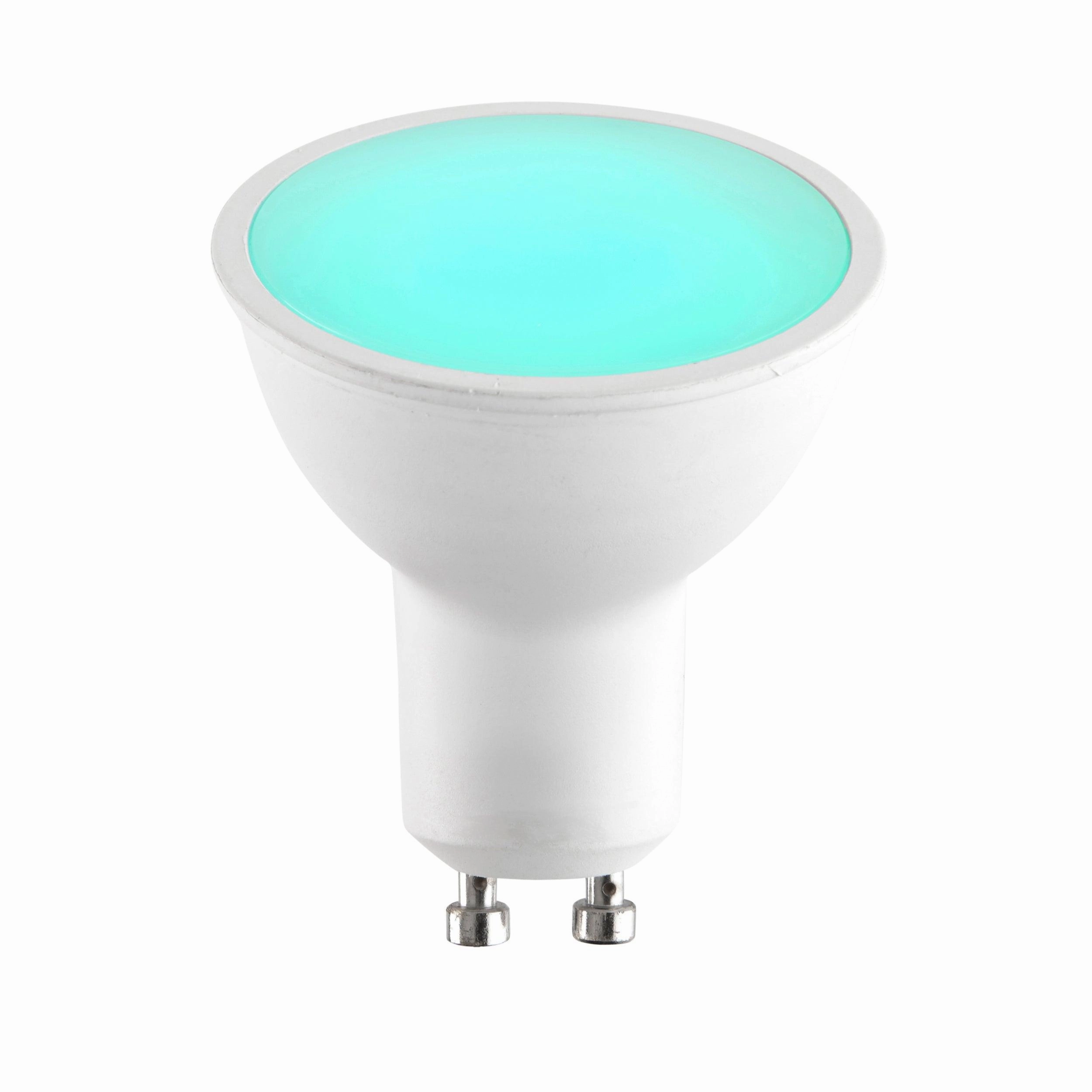 Smart GU10 Colour Changing LED Lamp Bulb RGB-CCT 5W