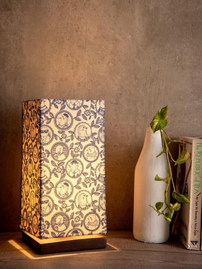 Smart Owl Lamp with Wooden base decorative ceiling fixture