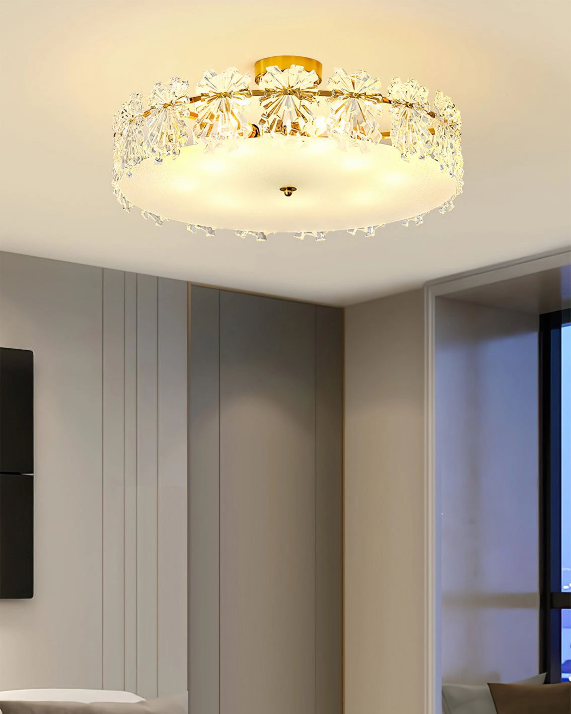 Snowflake Ceiling Lamp