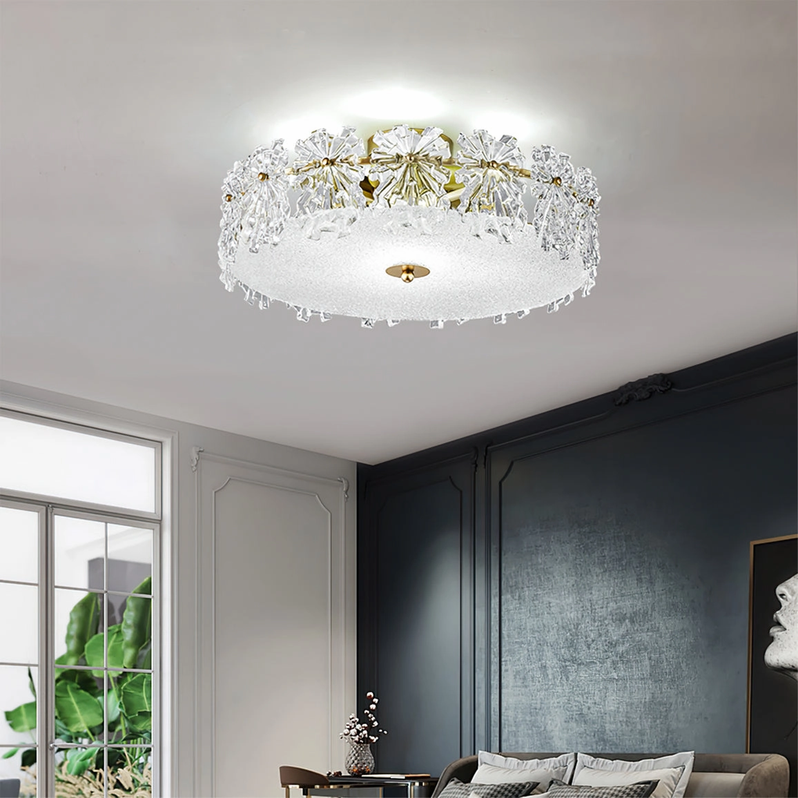 Snowflake Ceiling Lamp