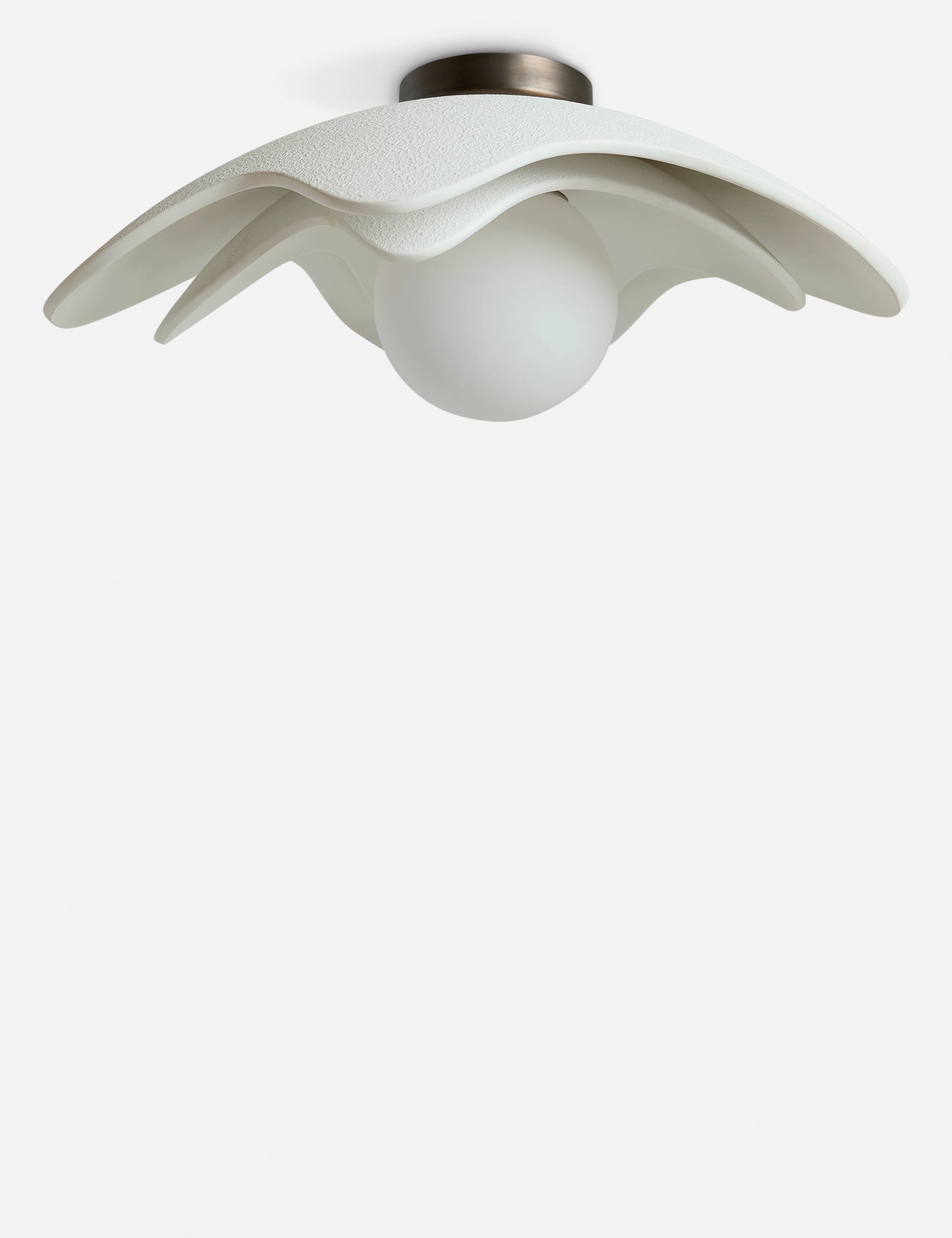 Soft Petal Flush Mount Light by Lolly Lolly Ceramics adjustable floor standing lamp