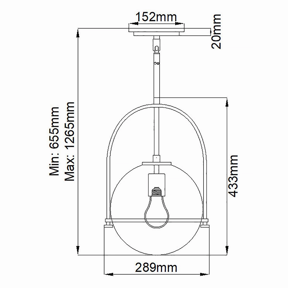 Somerset 1 Light Medium Nickel and Clear Pendant Light