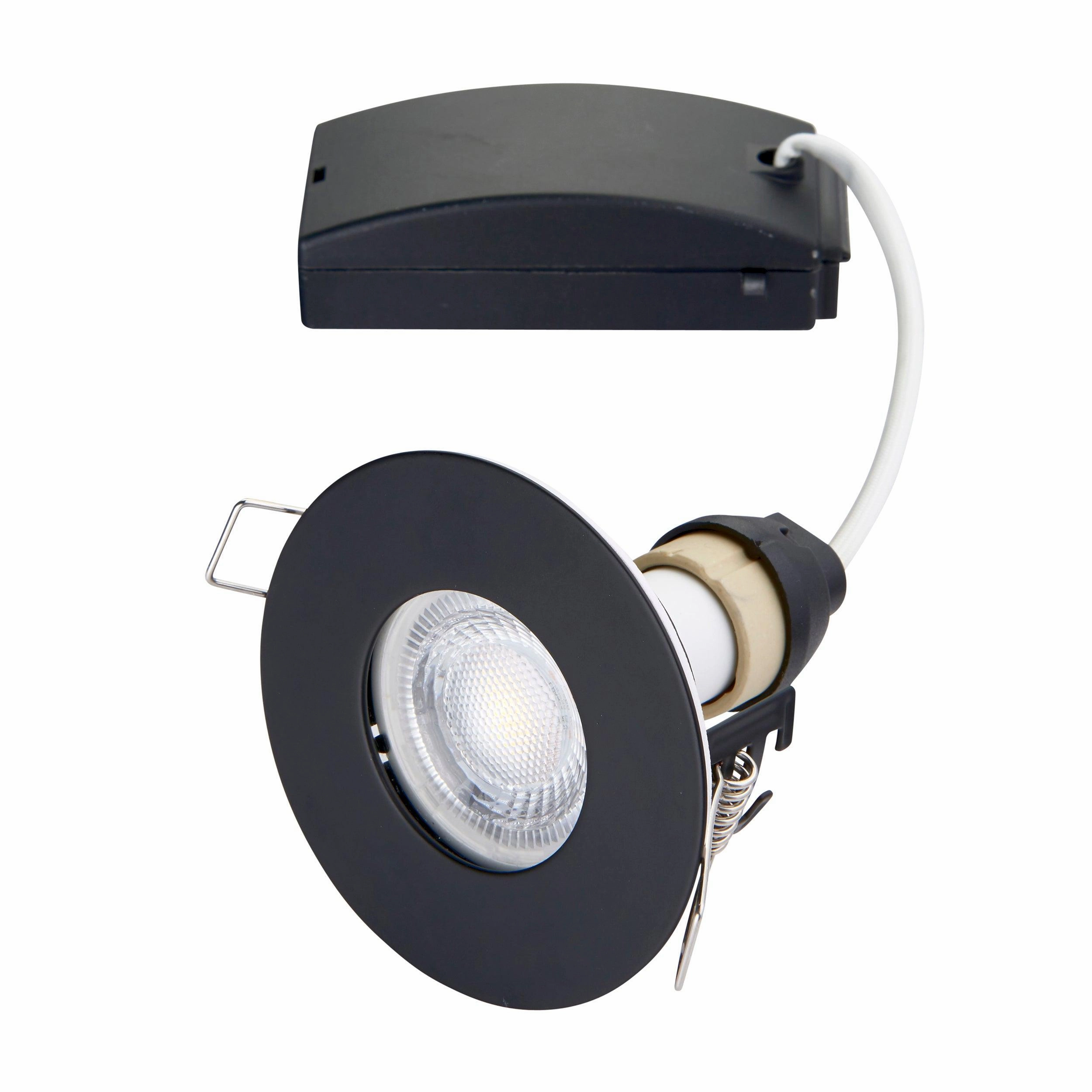Speculo Black Recessed Light IP65 50W