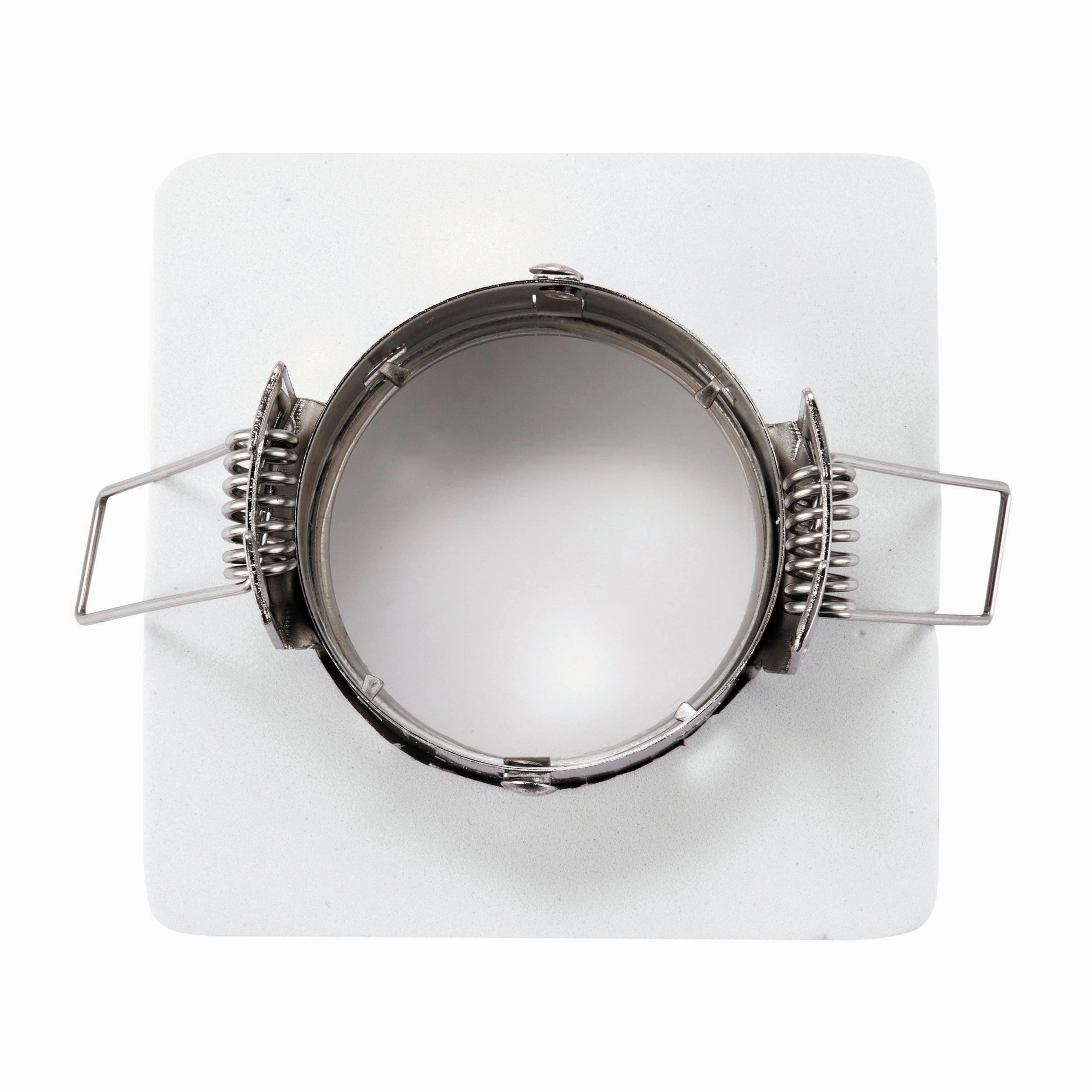 Speculo Brushed Chrome Square Recessed Light IP65 50W