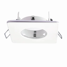Speculo White Square Recessed Light IP65 50W adjustable floor standing lamp