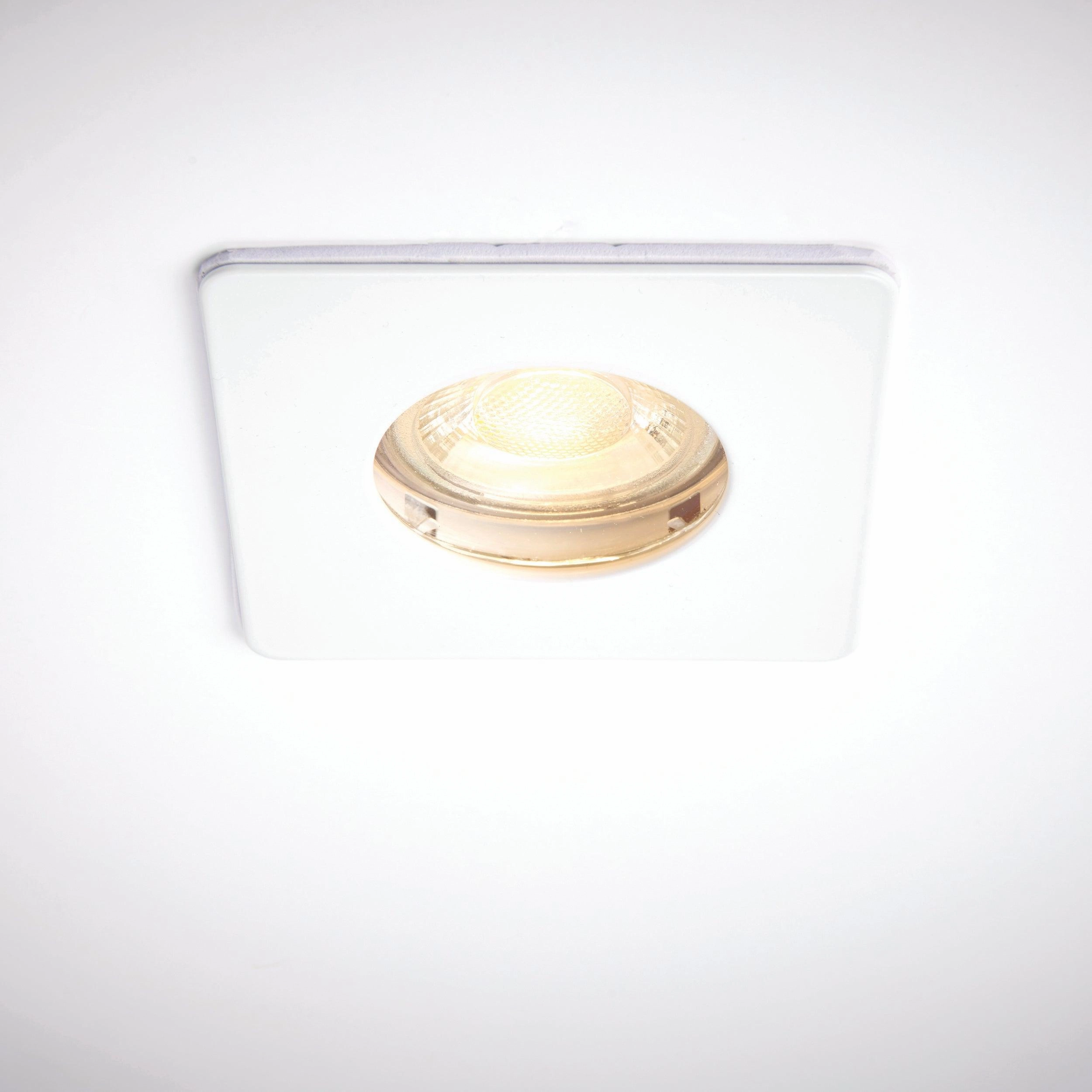 Speculo White Square Recessed Light IP65 50W