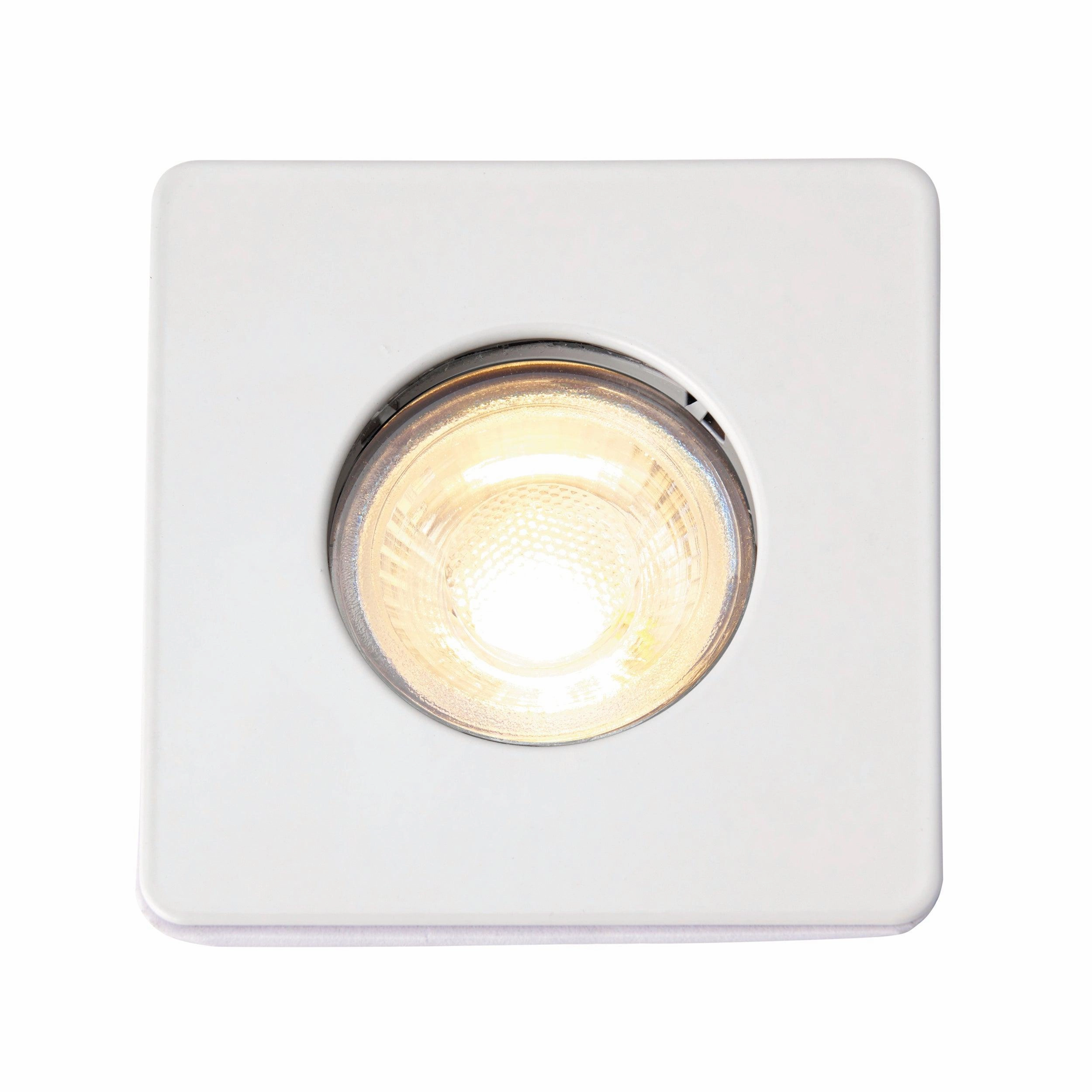 Speculo White Square Recessed Light IP65 50W
