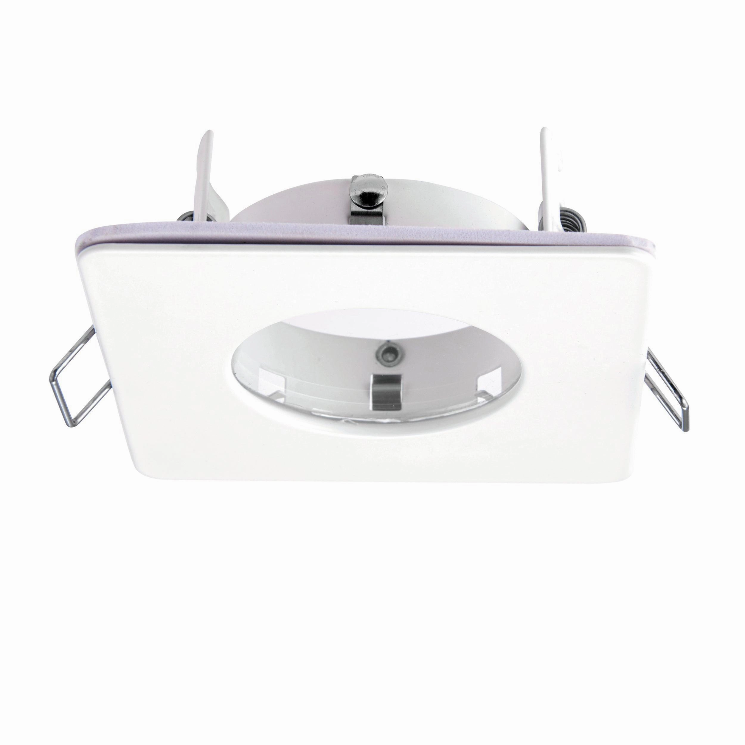 Speculo White Square Recessed Light IP65 50W adjustable floor standing lamp