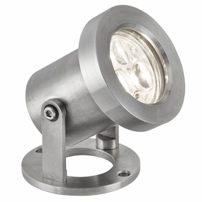 Spikey Outdoor LED Stainless Steel Spotlight - Searchlight tall arc lamp for living room