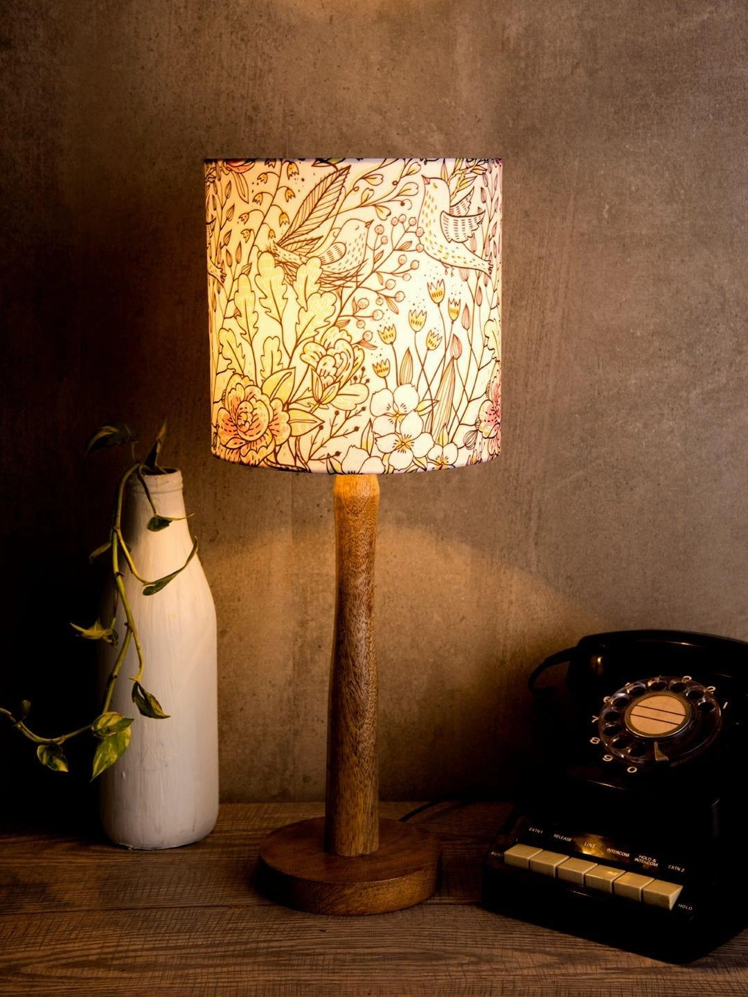Spring Leaves Wooden Lamp decorative ceiling fixture