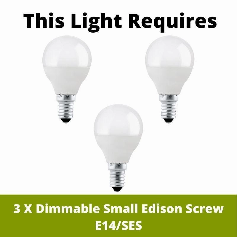 Stanford Polished Nickel Finish 3 Light Pendant