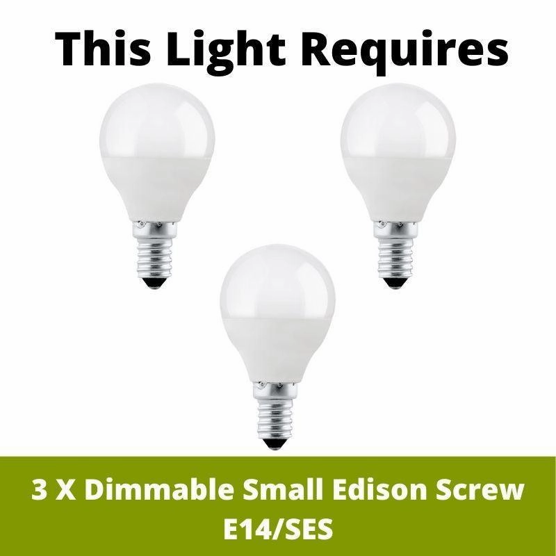 Stanford Polished Nickel Finish 3 Light Pendant