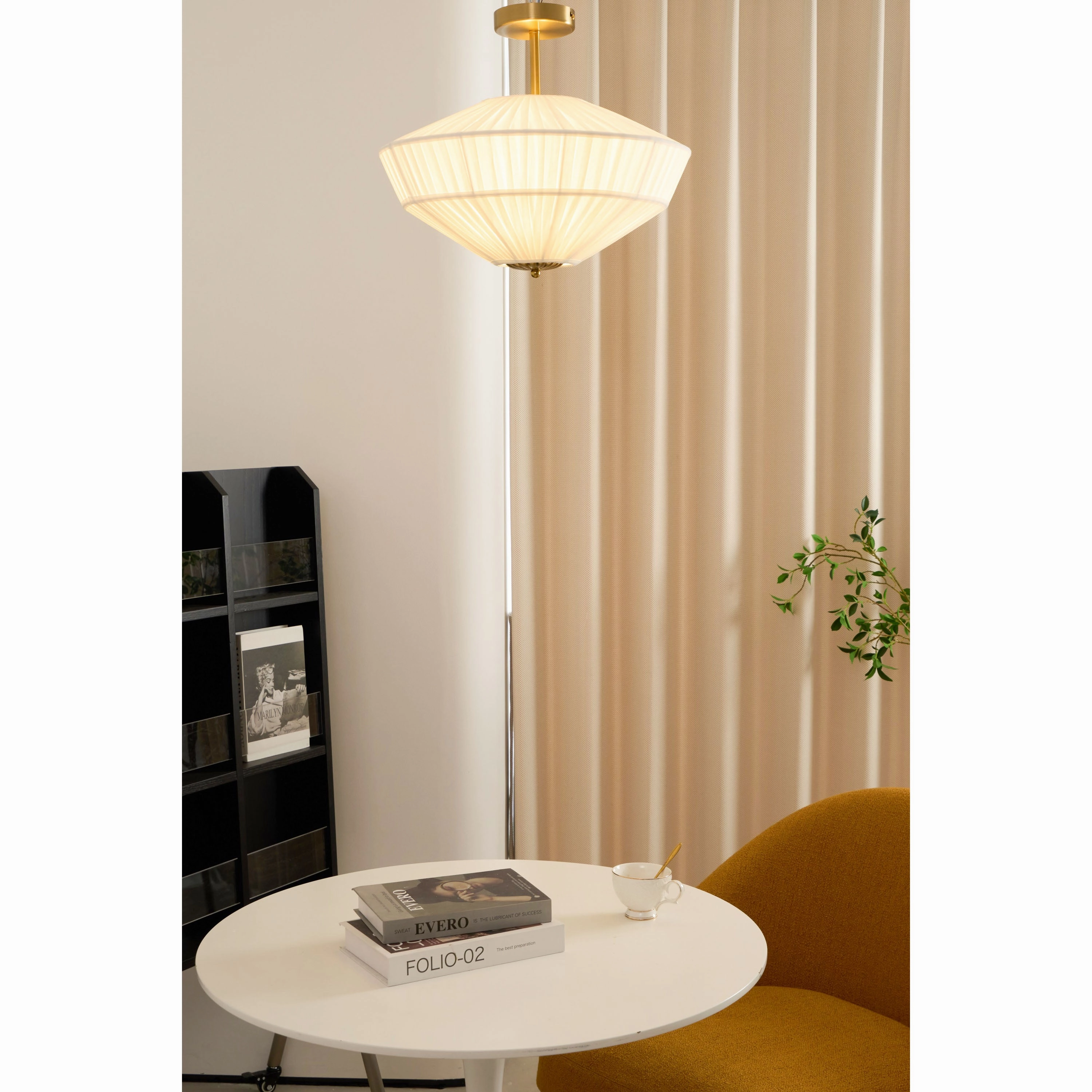 Stefanie Pleated Ceiling Lamp