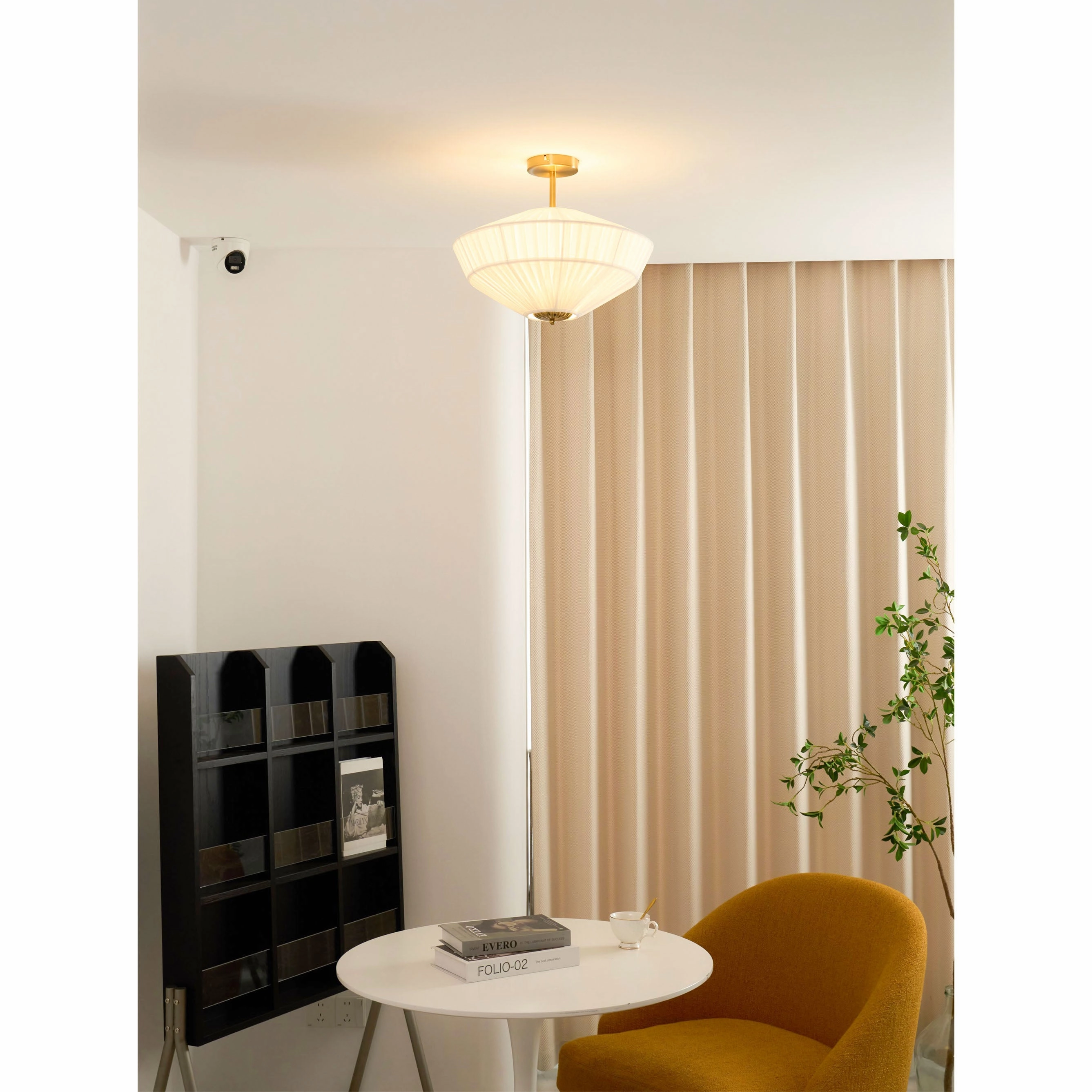 Stefanie Pleated Ceiling Lamp