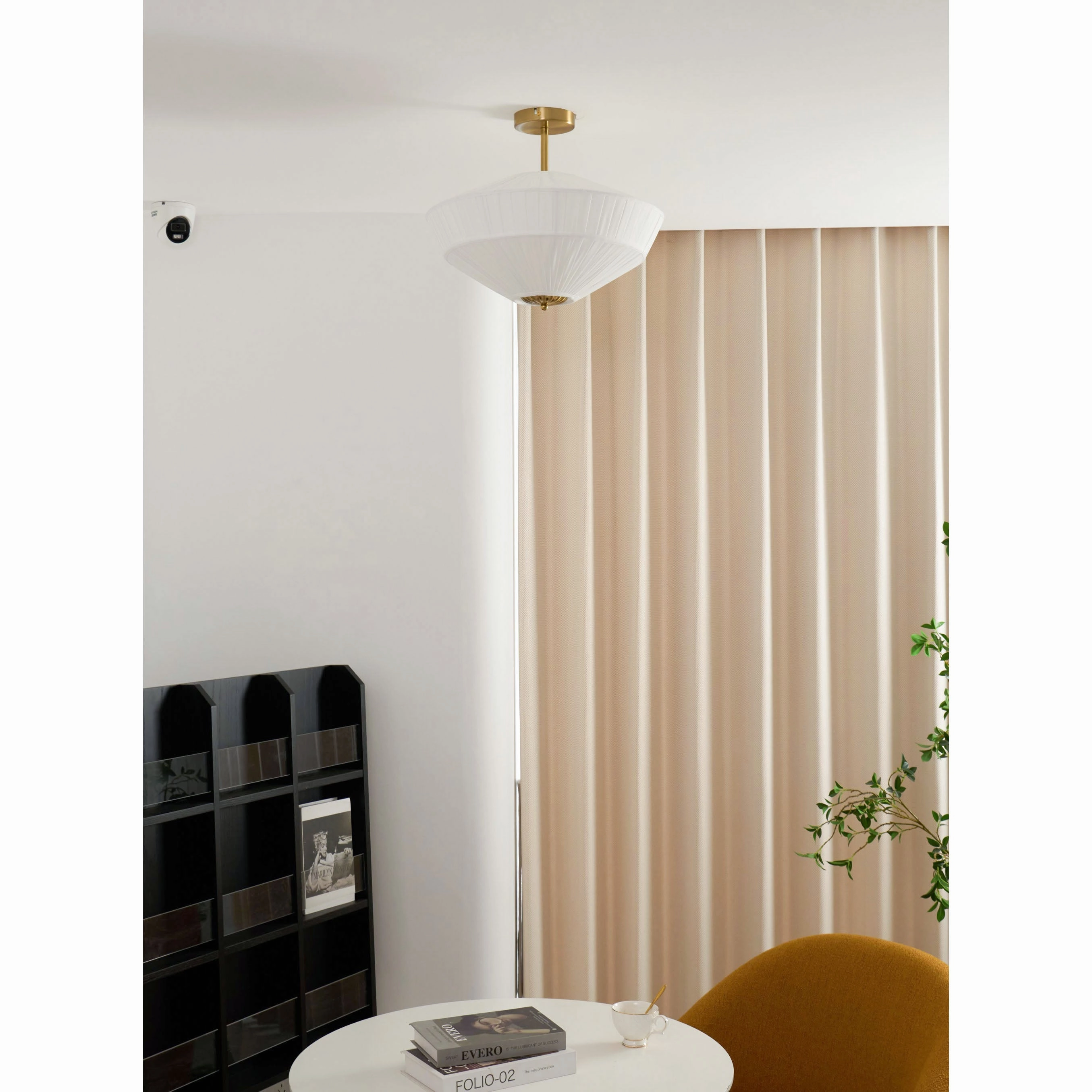 Stefanie Pleated Ceiling Lamp