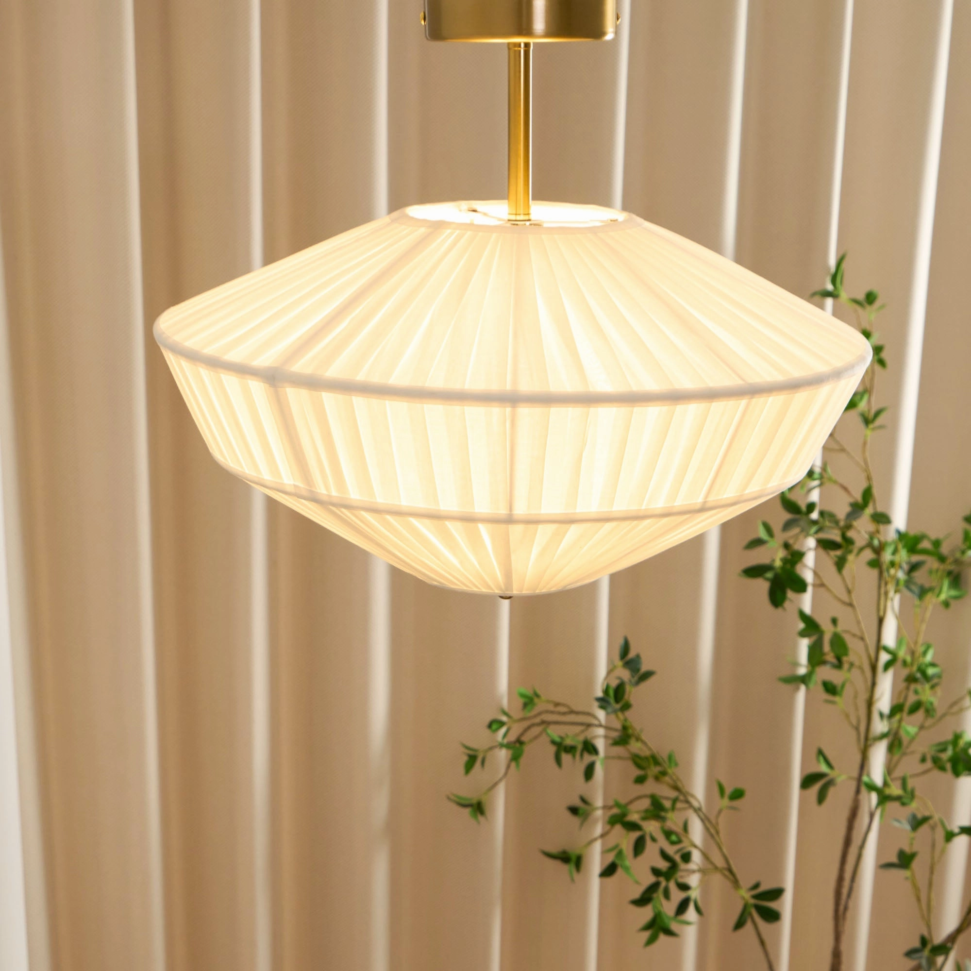 Stefanie Pleated Ceiling Lamp