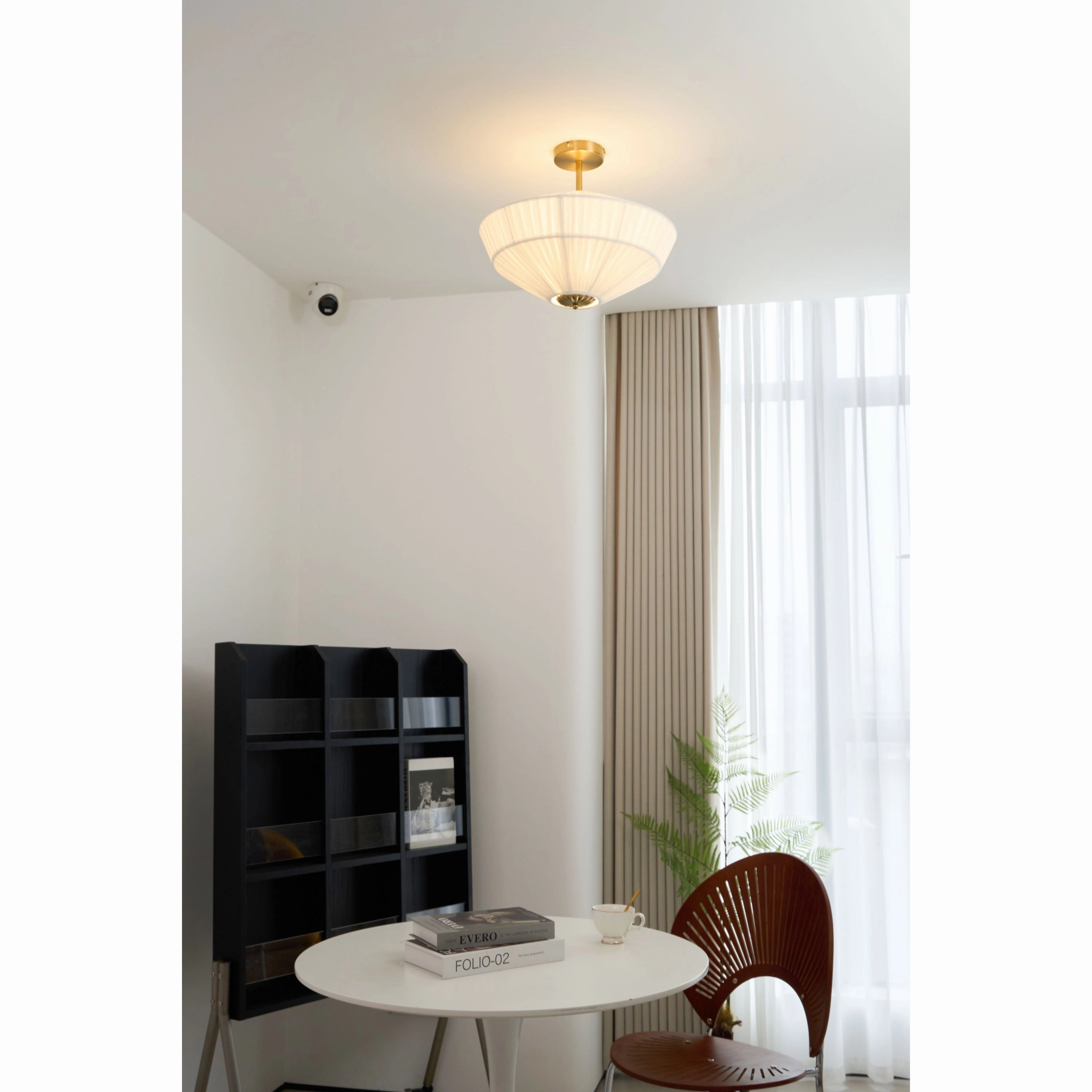 Stefanie Pleated Ceiling Lamp