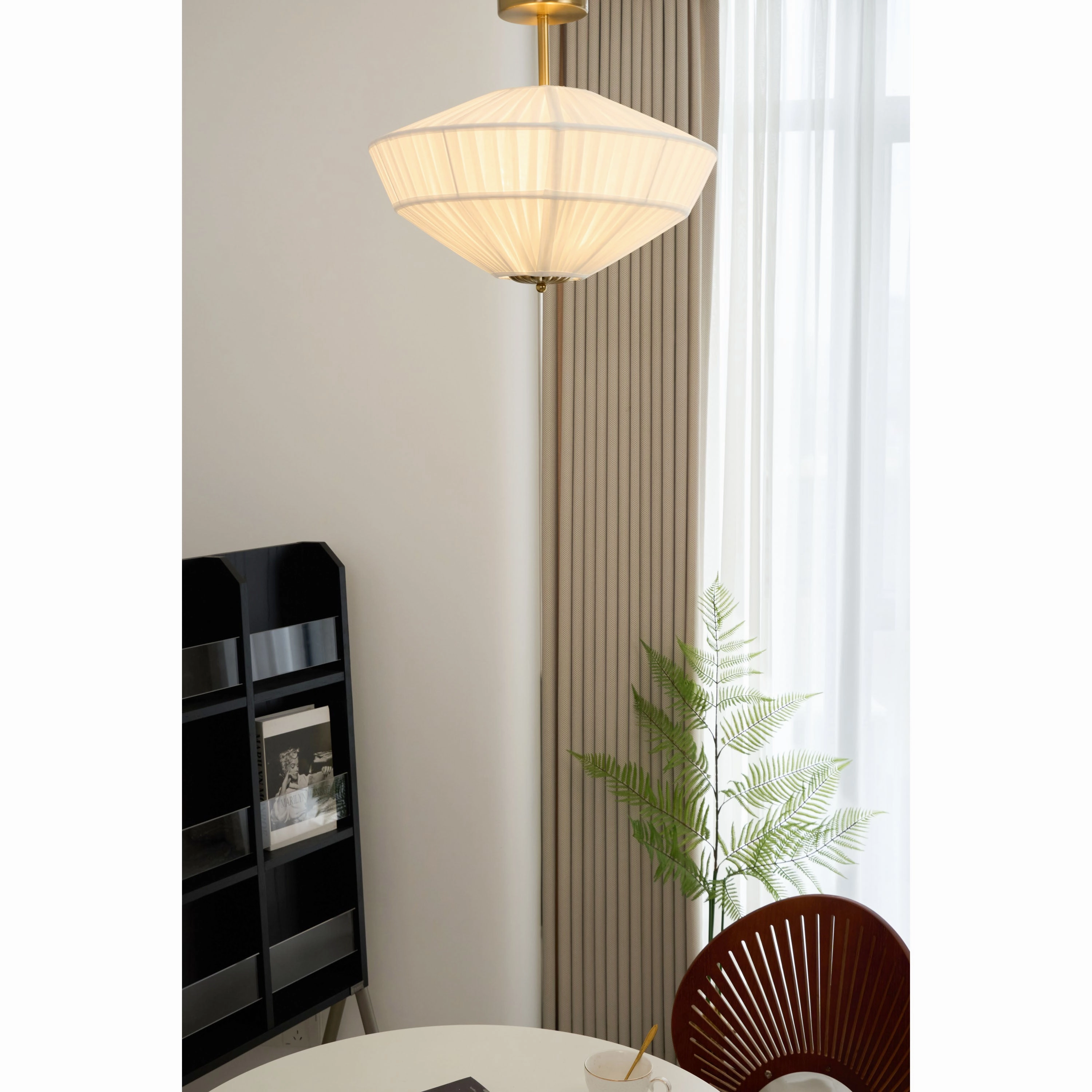Stefanie Pleated Ceiling Lamp