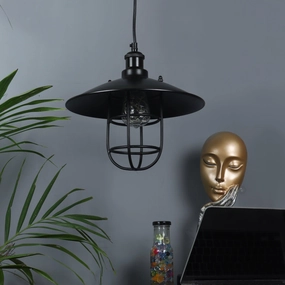 Studio Black Hanging Light by SS Lightings decorative ceiling fixture