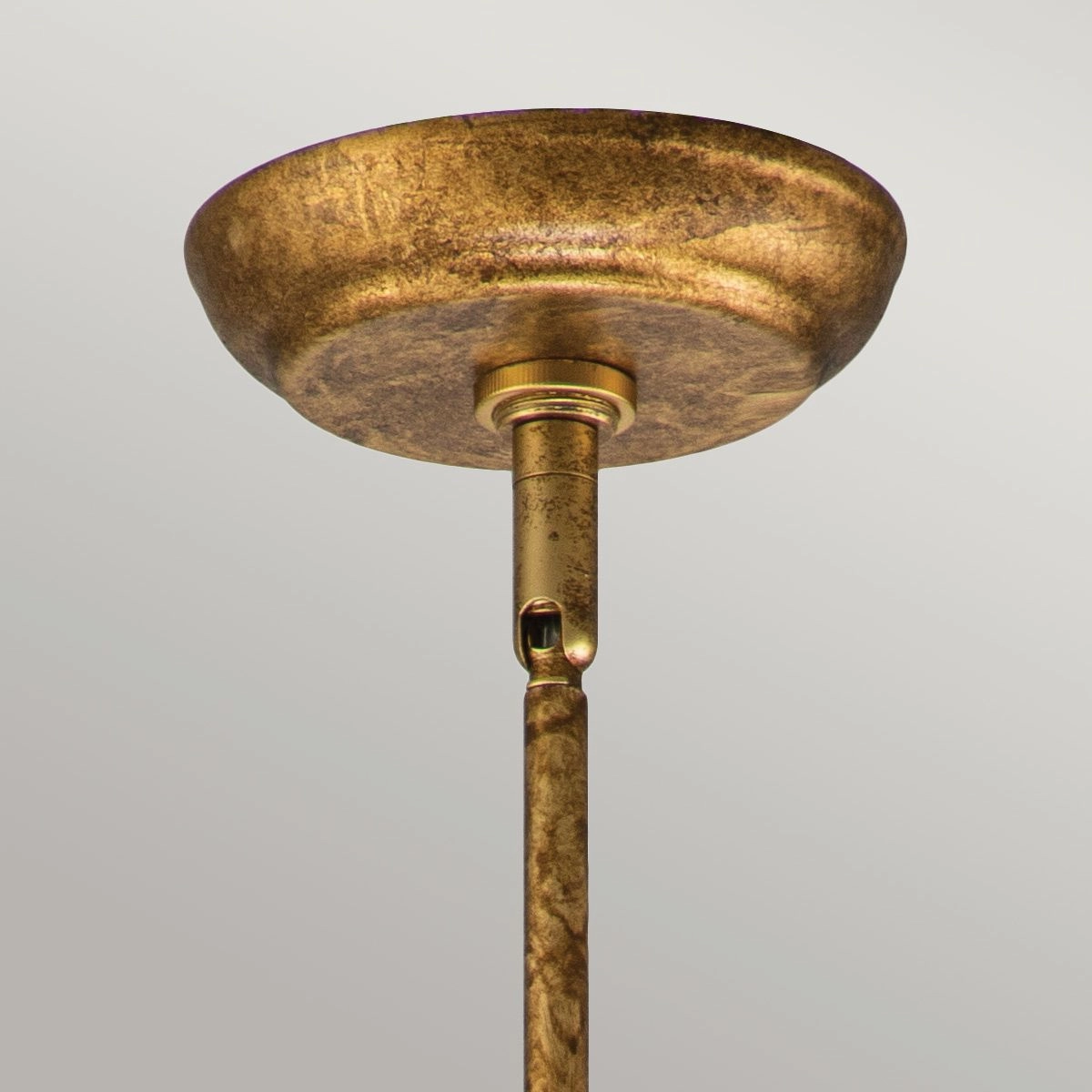 Sun King Gold Leaf Modern Ceiling Pendant Light