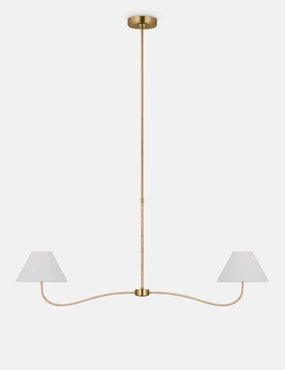 Swanner Linear Chandelier modern floor lamp