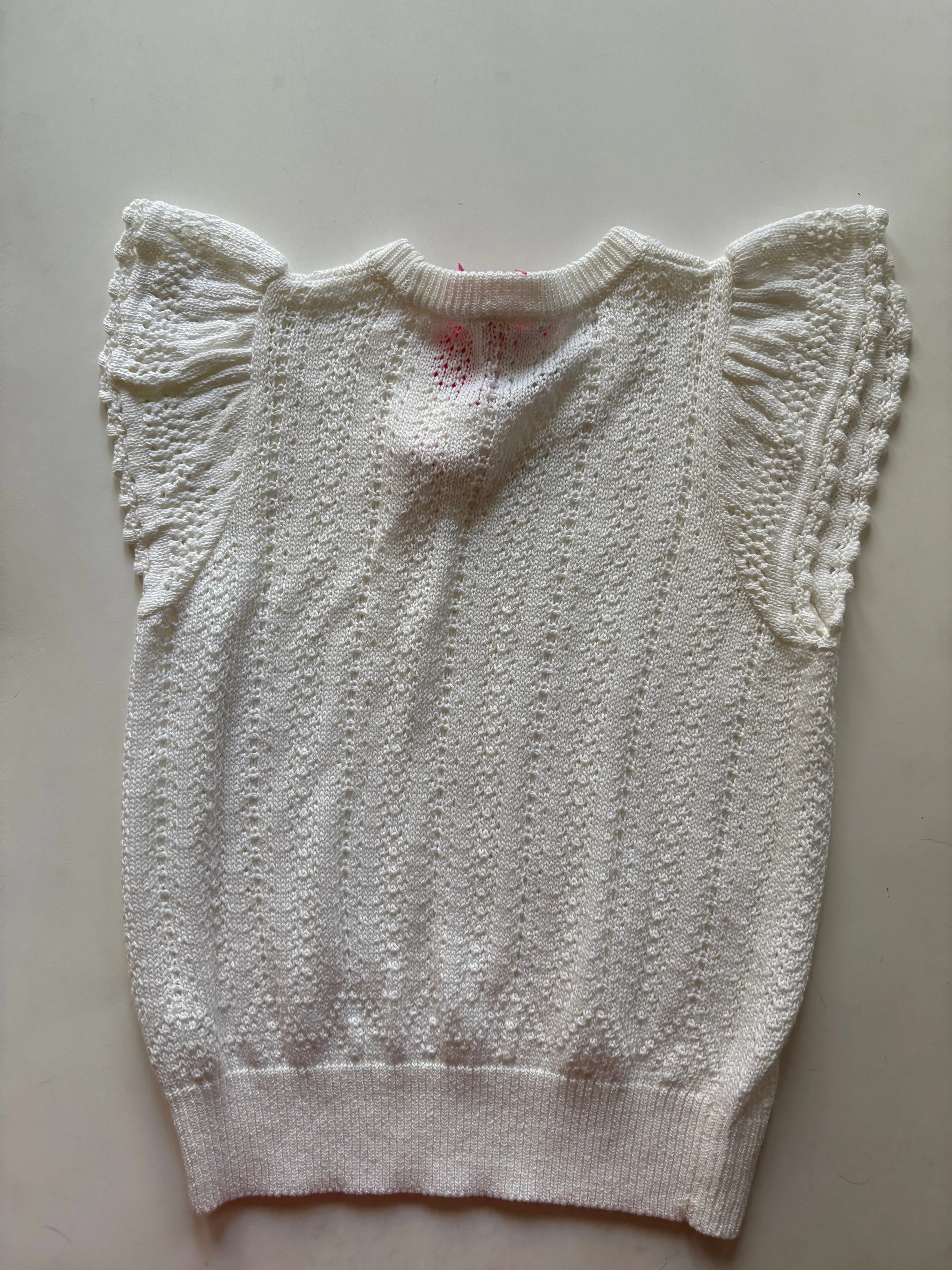Sweater Short Sleeve By Lilly Pulitzer In White, Size: S