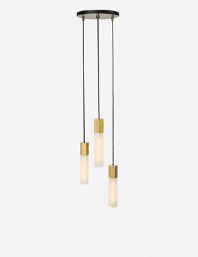 Tala Basalt 3-Light Pendant Light modern floor lamp