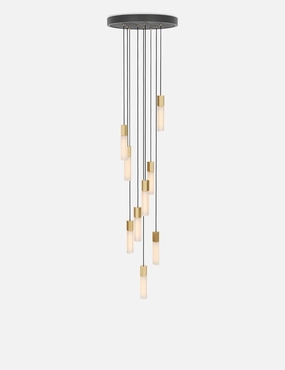 Tala Basalt 9-Light Pendant Light modern floor lamp