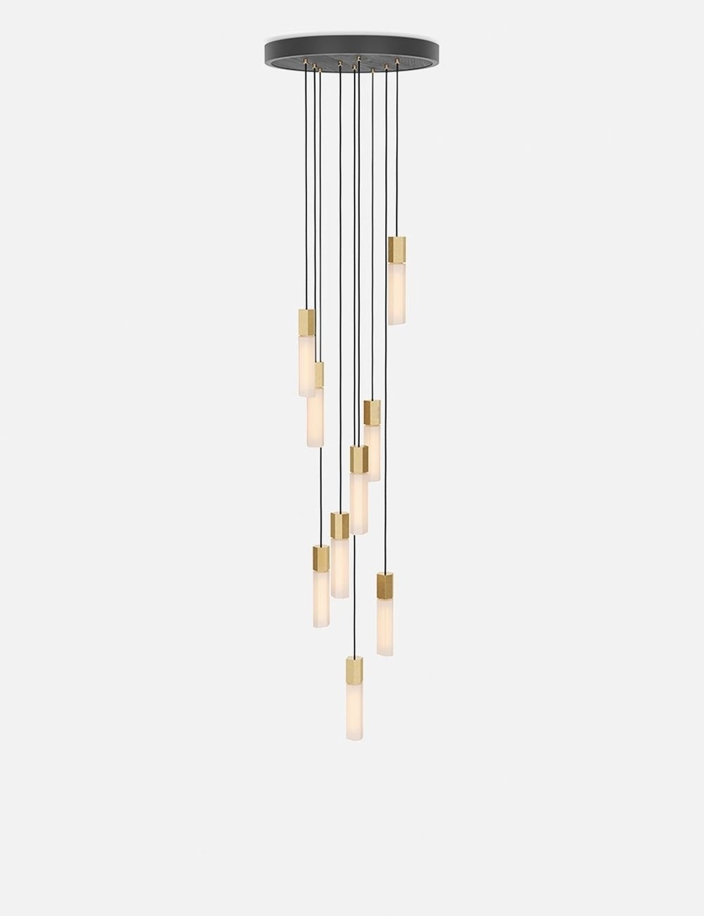 Tala Basalt 9-Light Pendant Light modern floor lamp