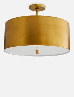 Tarbell Semi-Flush Mount Light by Arteriors adjustable floor standing lamp