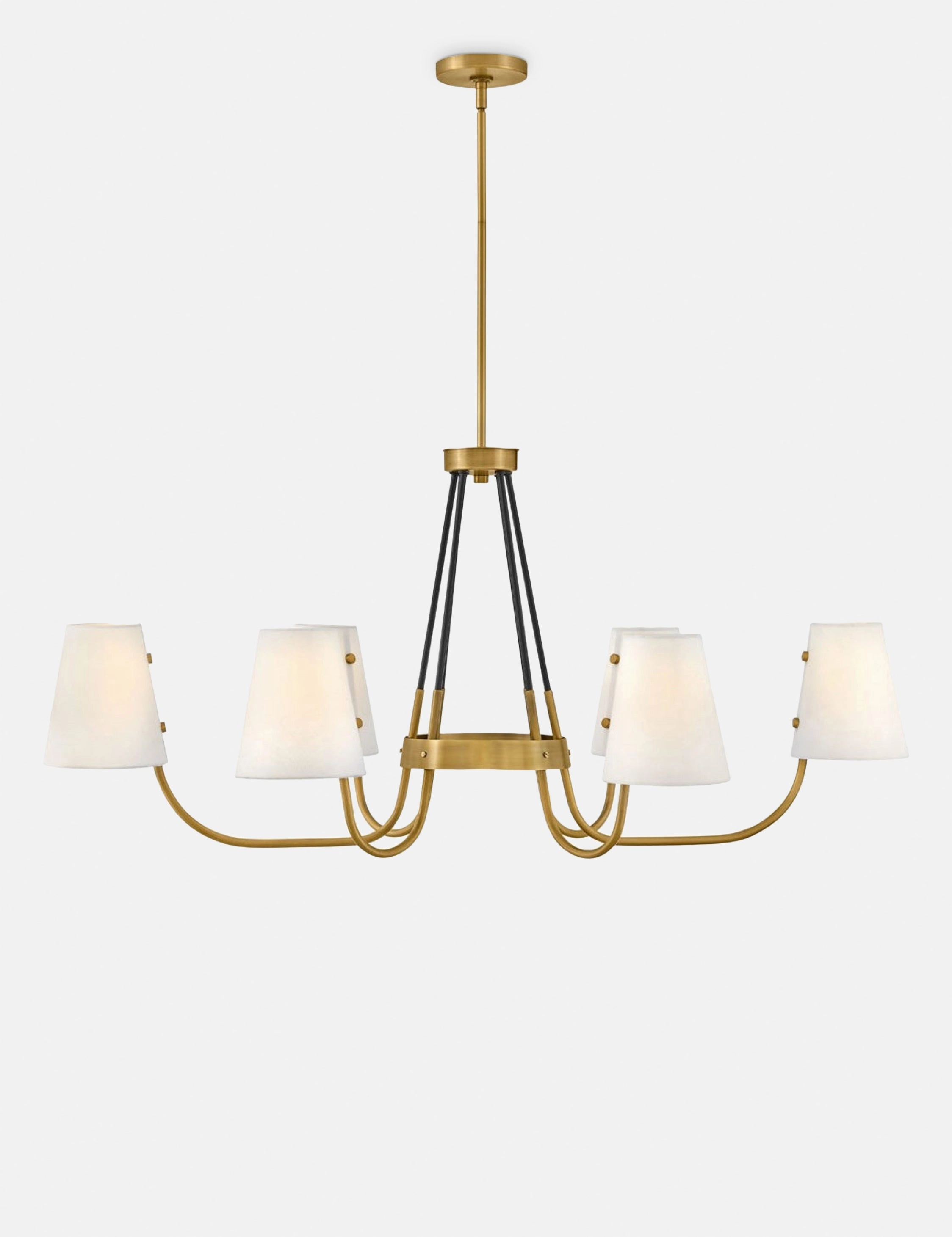 Teague Linear Chandelier modern floor lamp