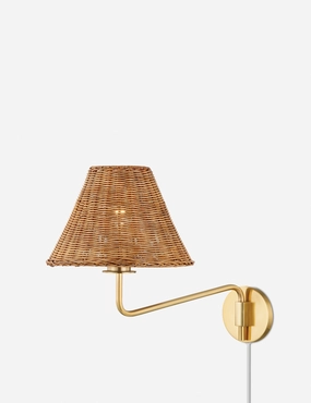 Teressa Plug-In Sconce vintage desk lamp