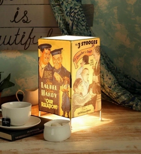 The Comedy Kings Lamp decorative ceiling fixture