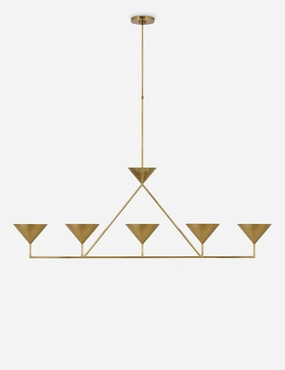Thierry Linear Chandelier modern floor lamp