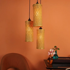 Three Iron Glass Cream Black Cluster Hanging Lights decorative ceiling fixture